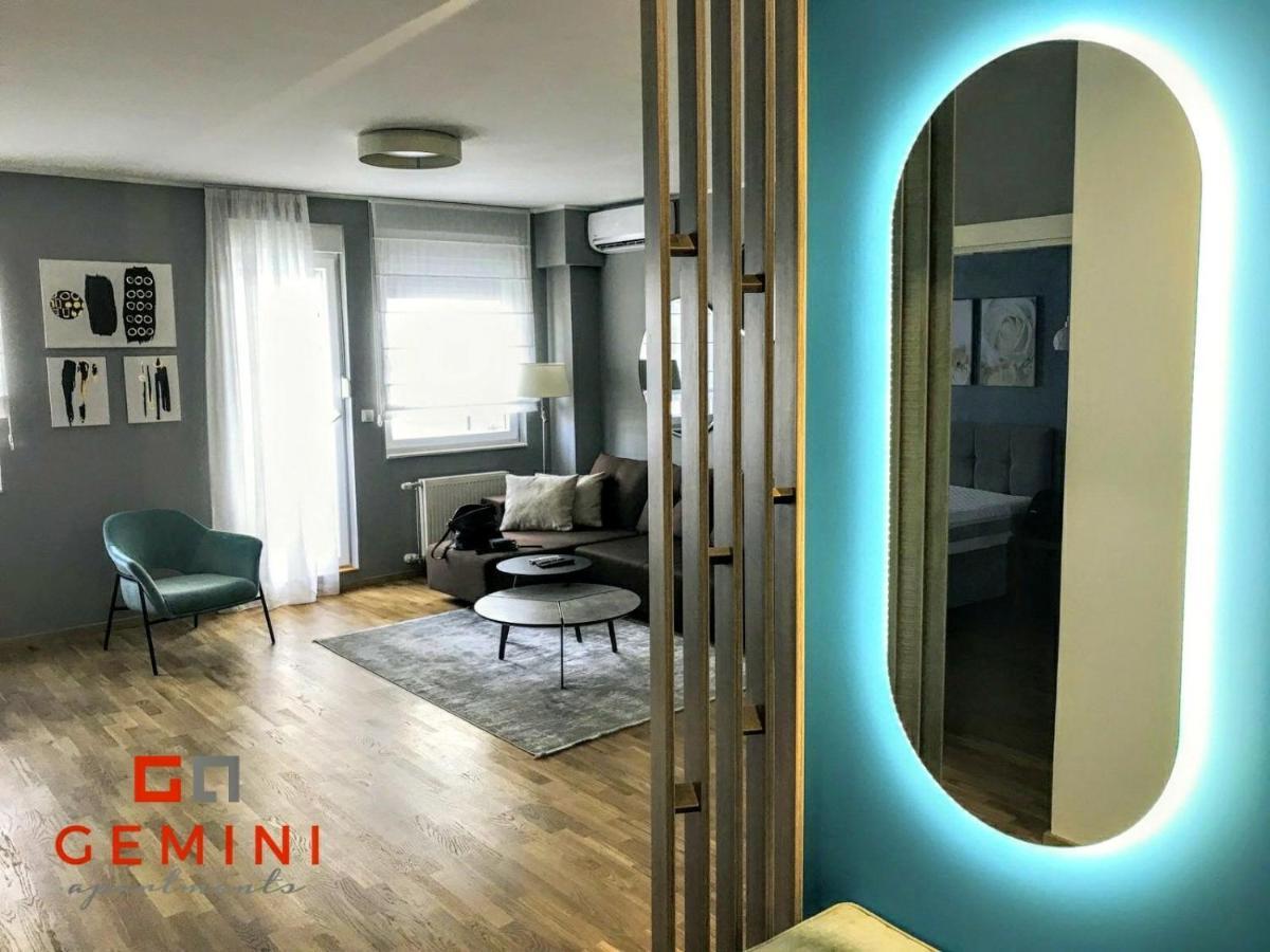 Gemini Apartment 3 - Modern Apartment With City View Новий Сад Екстер'єр фото