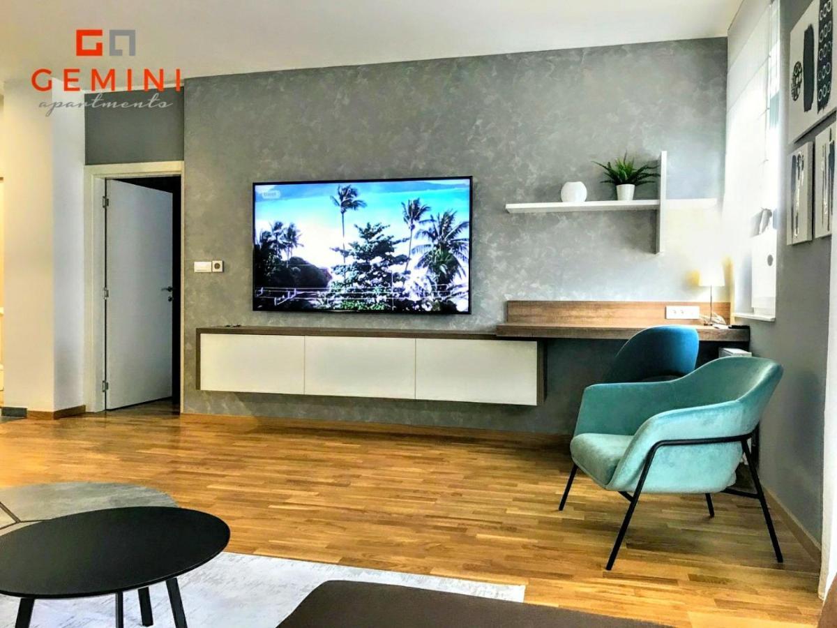 Gemini Apartment 3 - Modern Apartment With City View Новий Сад Екстер'єр фото
